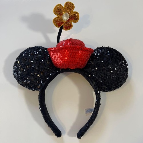Cerchietto orecchie paillettes