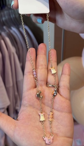Collana zucca fantasma