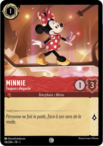 Minnie mouse sempre elegante - -,