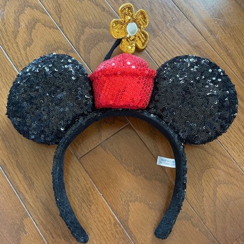 Cerchietto orecchie paillettes