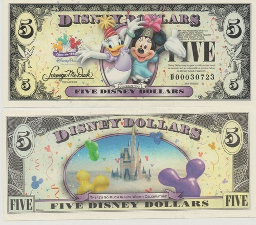 Wdw 2009 serie - $5, non