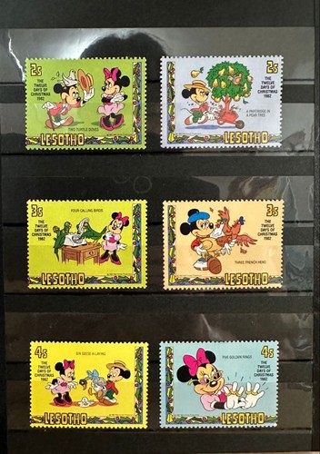 Collezione francobolli disney - collezione,